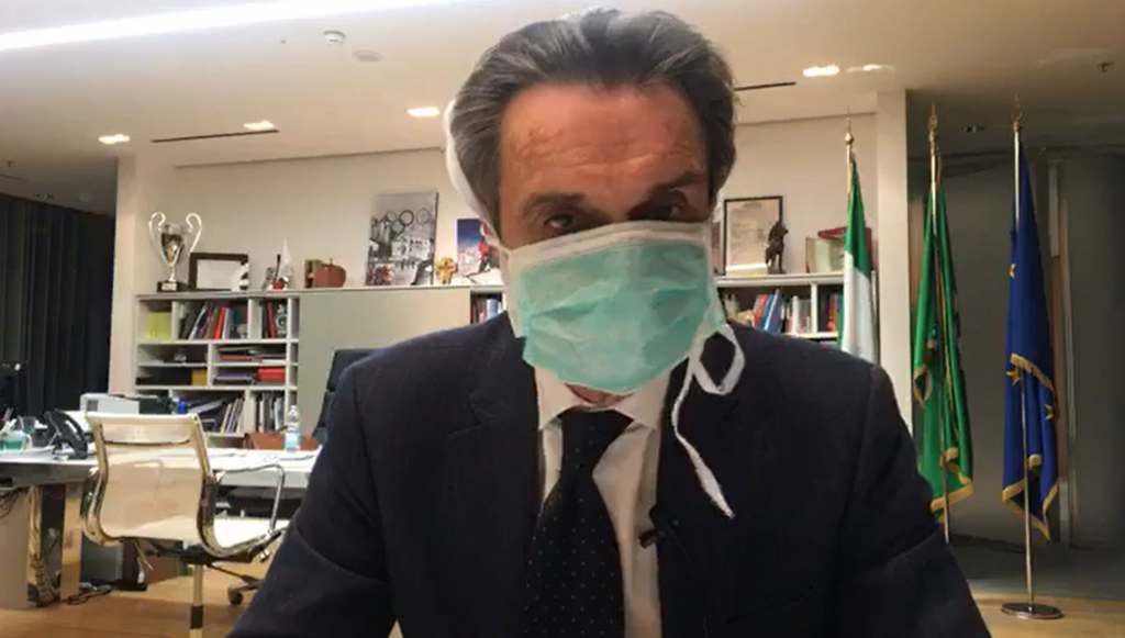 Coronavirus, il governatore della Lombardia Fontana in quarantena