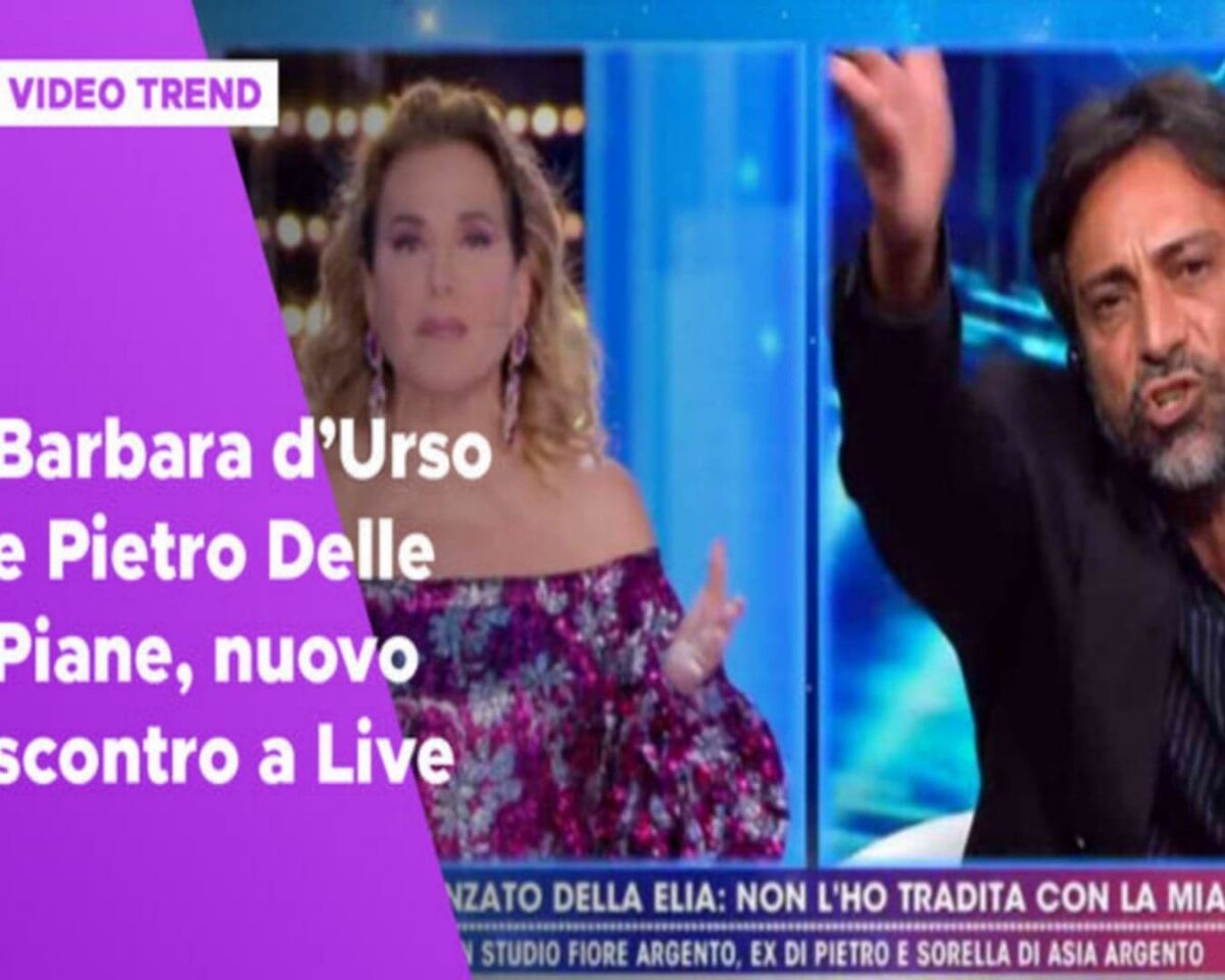 Barbara D’Urso ha un pesante scontro con Pietro Delle Piane perde le staffe e gli chiude il microfono :” Sei solo un cafone, arrogante”