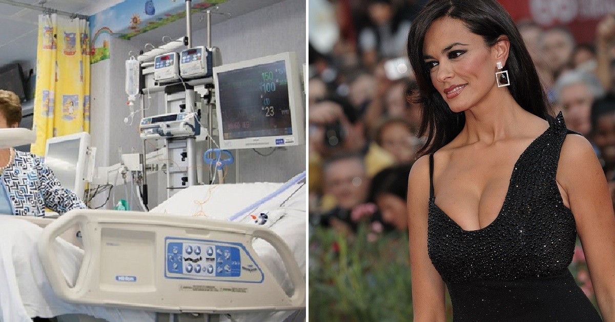 Maria Grazia Cucinotta in ospedale per un malore