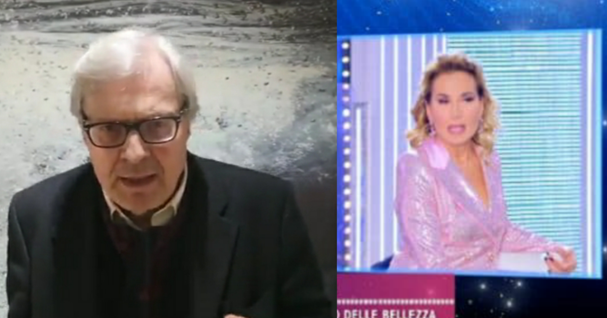 Vittorio Sgarbi denuncia Barbara D’urso dopo lo scontro in diretta