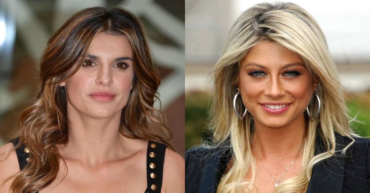 Elisabetta Canalis e Maddalena Corvaglia si sfidano su instagram a colpi di allenamenti