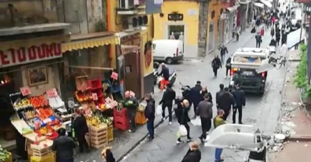 strade affollate Coronavirus