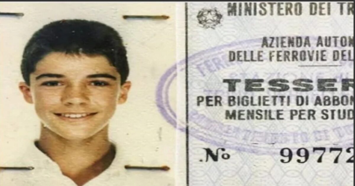 Una foto del passato lui è Roberto Bolle ballerino di fama mondiale