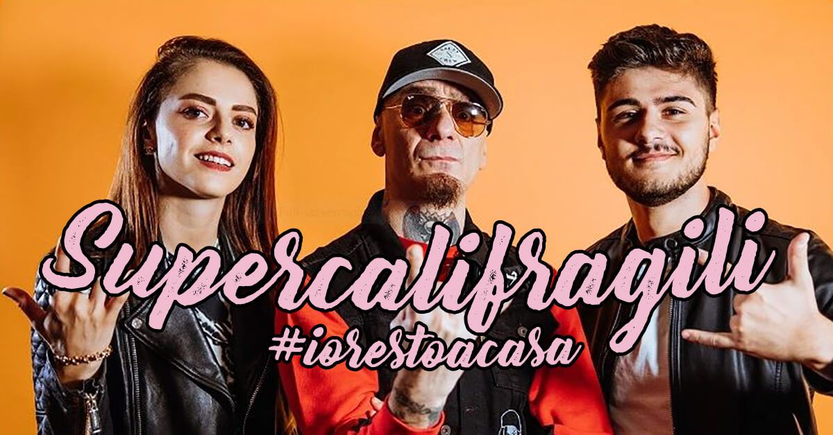 Supercalifragili, il video di J-Ax e Annalisa realizzato in perfetto stile #iorestoacasa