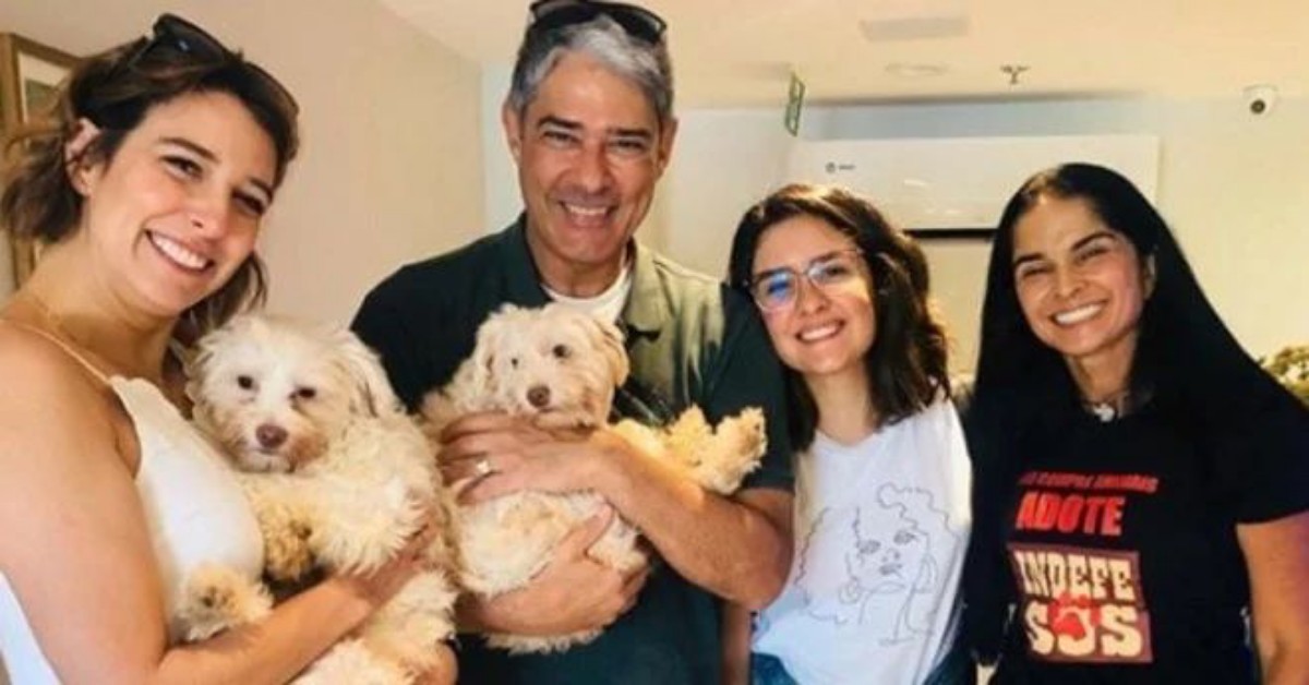 William Bonner adotta i cani che vivono al rifugio