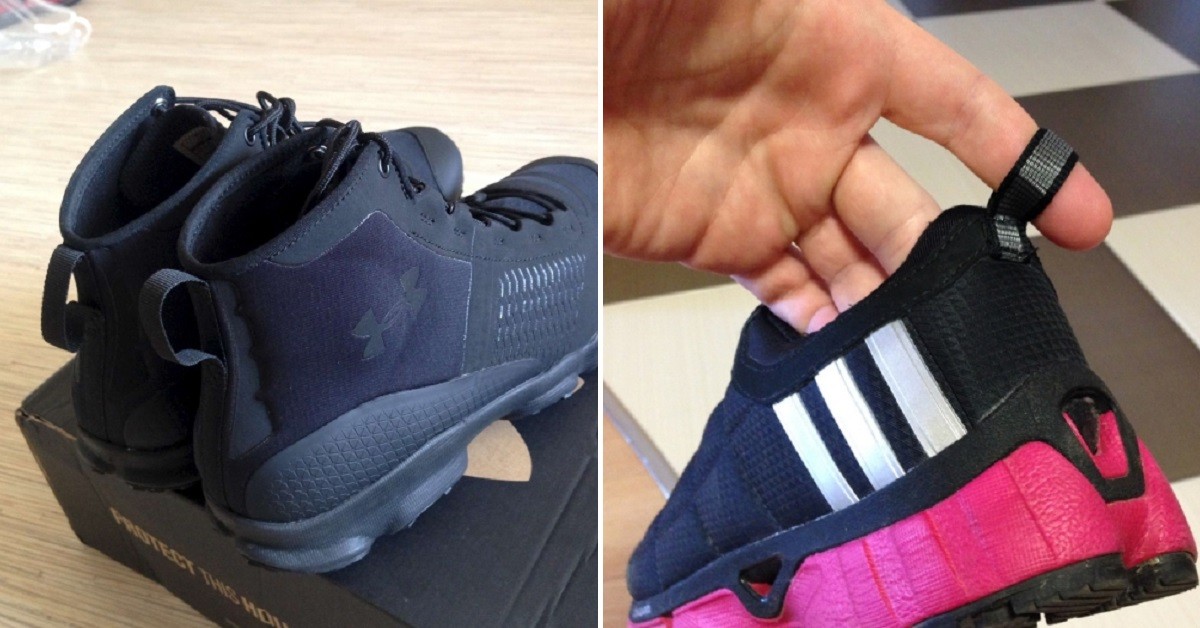 A cosa serve quel piccolo anello sul retro delle scarpe sportive
