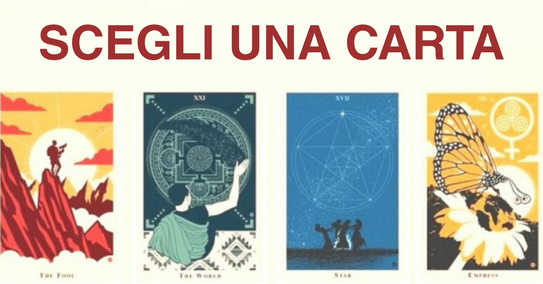 Scegli una carta e scopri cosa sta per accadere nella tua vita