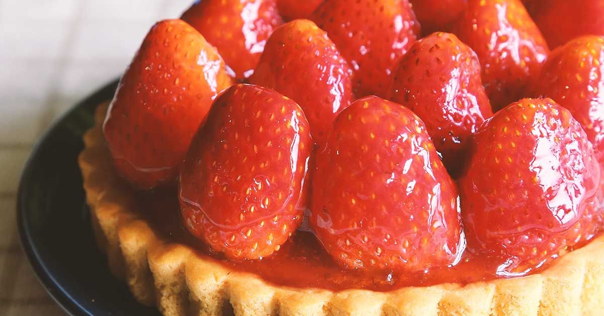 Crostata alle fragole e prosecco, la ricetta