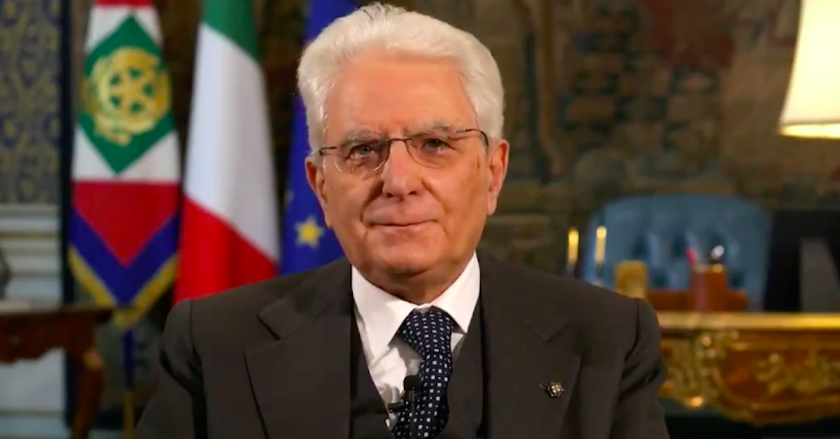 Sergio Mattarella e il discorso agli Italiani: “pagina triste della storia”