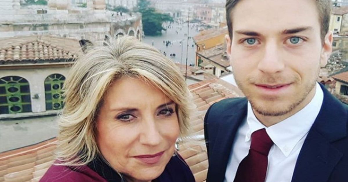 Il figlio di Tiziana Ferrario è positivo al Coronavirus