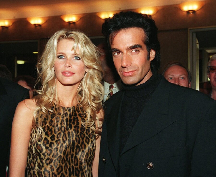 Che-fine-ha-fatto-David-Copperfield-Claudia-Schiffer