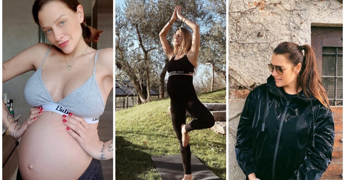 Le future mamme vip in gravidanza ai tempi del Coronavirus