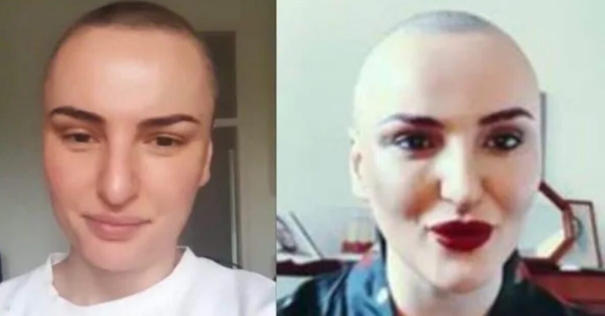 Arisa si mostra senza trucco e con i capelli rasati