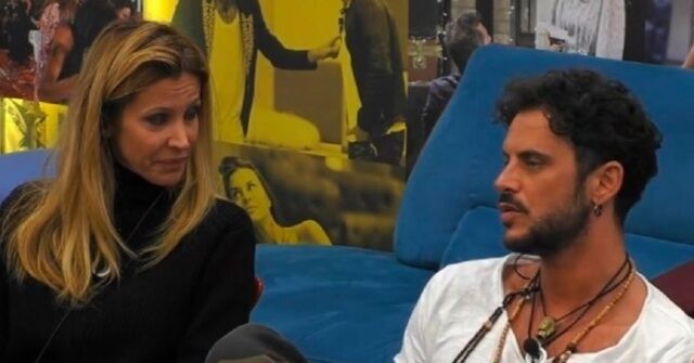 Adriana Volpe e Andrea Montovoli Grande Fratello Vip