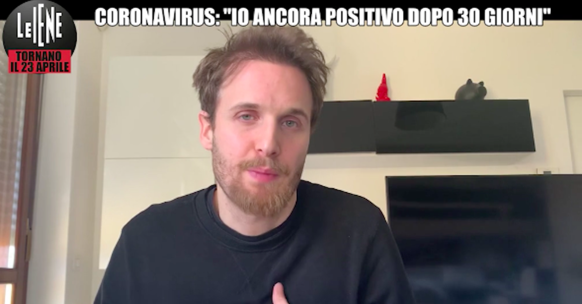 Le Iene, Alessandro Politi ancora positivo al COVID-19 dopo 30 giorni