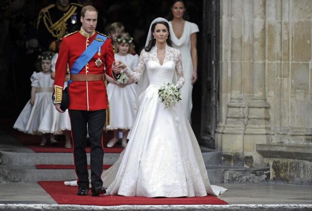 Kate Middleton e il Principe William matrimonio