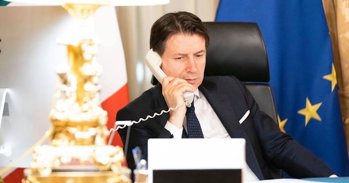 Giuseppe Conte in diretta oggi 10 Aprile