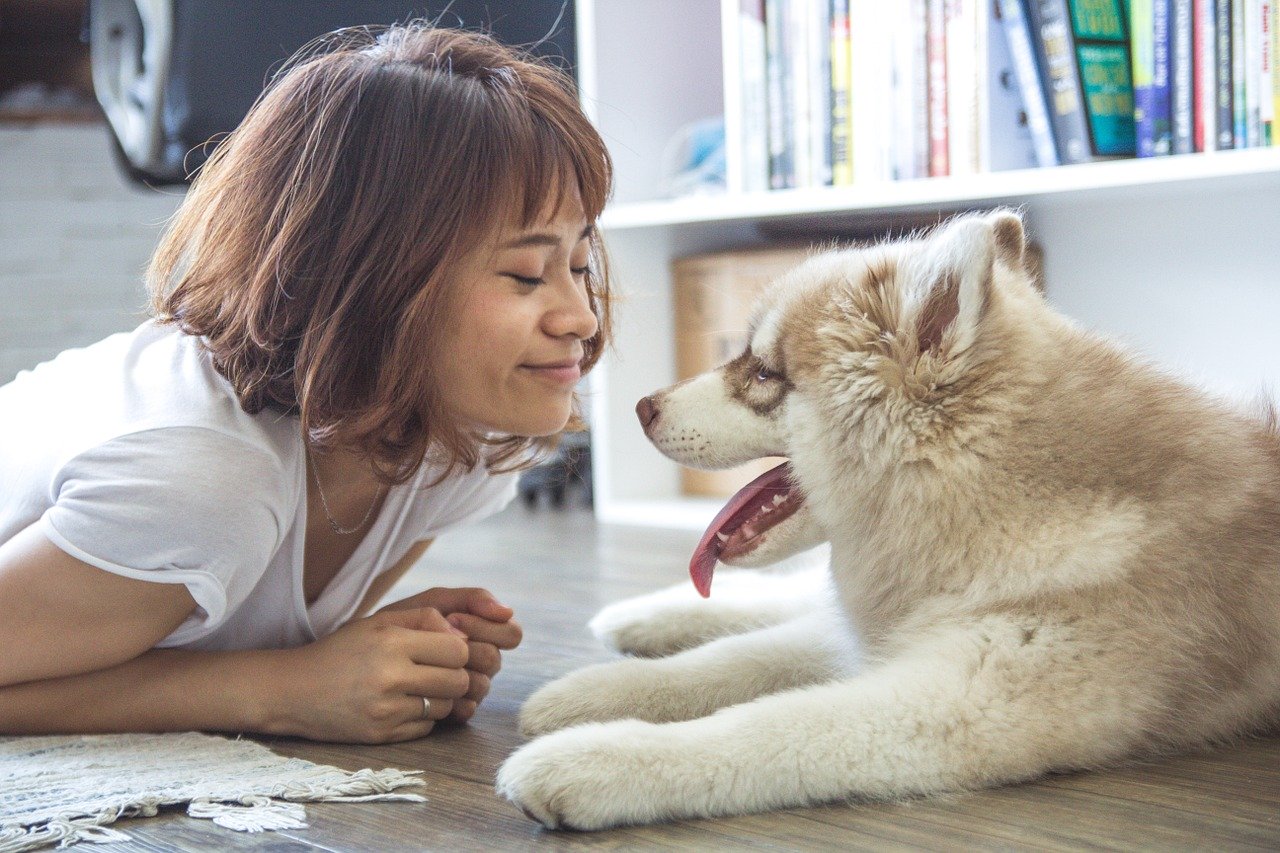 donna e cane