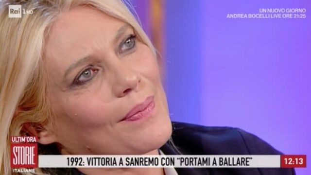 storie italiane, elonora daniele in lacrime