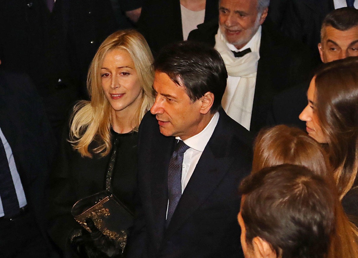 Olivia Paladino e Giuseppe Conte