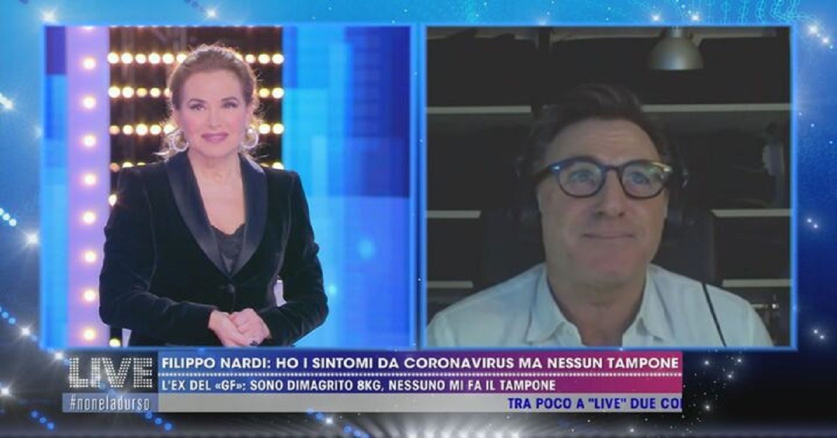 Live Non è la D’Urso, Filippo Nardi confessa: “Ho avuto i sintomi del Coronavirus”