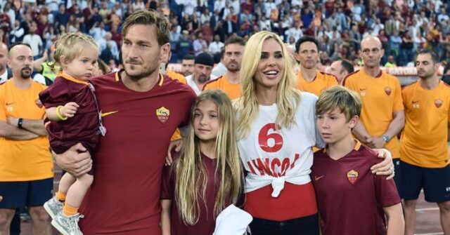 Francesco Totti famiglia stadio