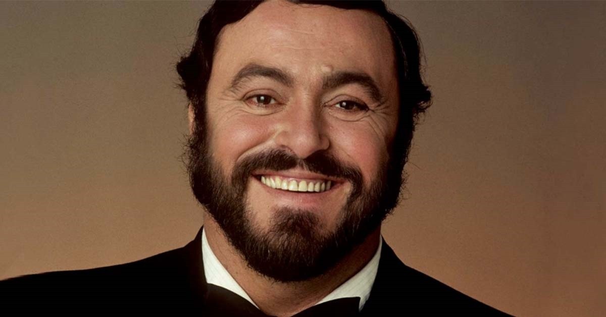 Luciano Pavarotti giovane