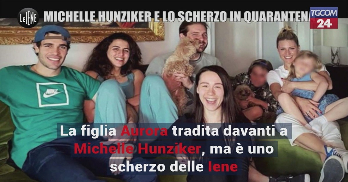 Michelle Hunziker, Aurora Ramazzoti le fa uno scherzo con la complicità di Le Iene