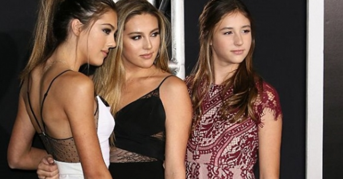Sophia, Sistine e Scarlet: chi sono le figlie di Sylvester Stallone
