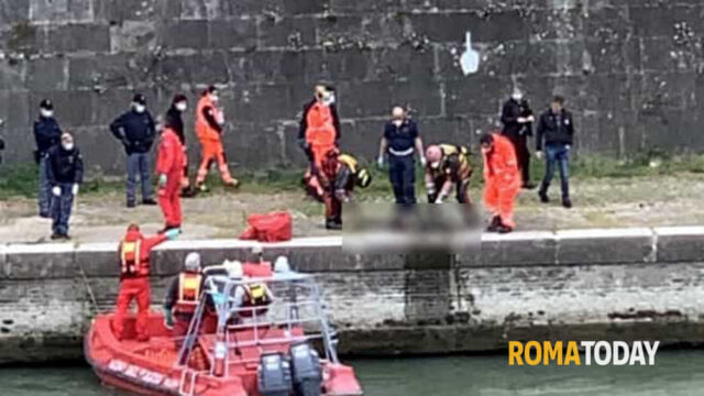 trovato il corpo di Luciana Martinelli nel Tevere 1