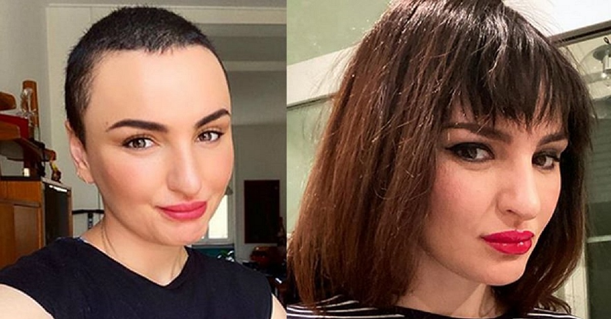 Arisa toglie la parrucca e mostra i capelli rasati: “Dobbiamo amarci”