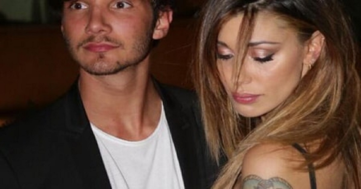 Belen Rodriguez in compagnia di un amico intimo