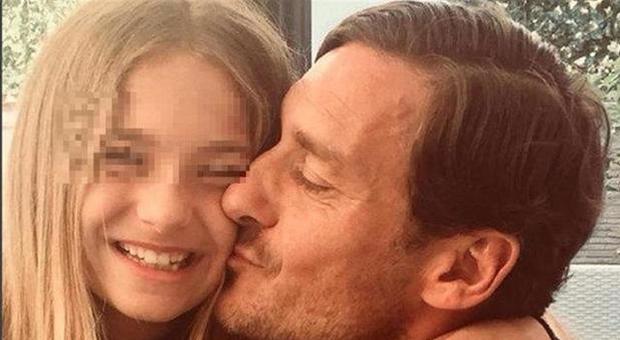 La figlia di Totti, Chanel, compie 13 anni