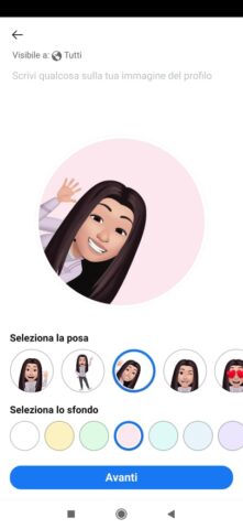 Come si crea l'avatar Facebook