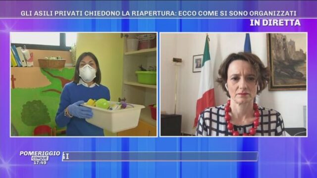 Pomeriggio 5 con ospite Elena Bonetti