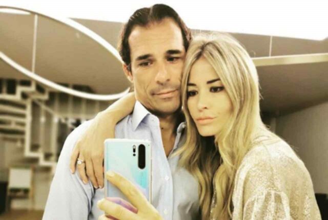 Elena Santarelli e Bernardo Corradi foto