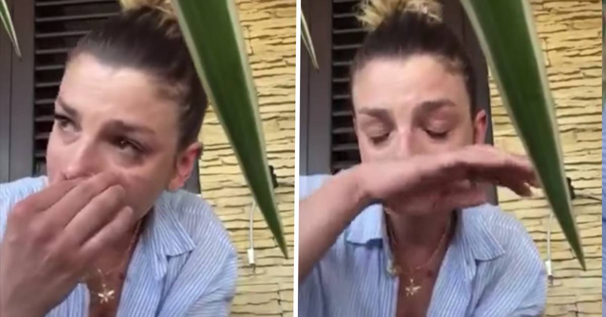 Emma Marrone in lacrime si sfoga sui social