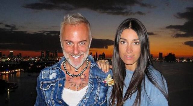 Gianluca Vacchi con Giorgia Gabriele