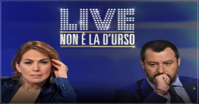 Live Non è la D'Urso Matteo Salvini si esprime sulla fase 2