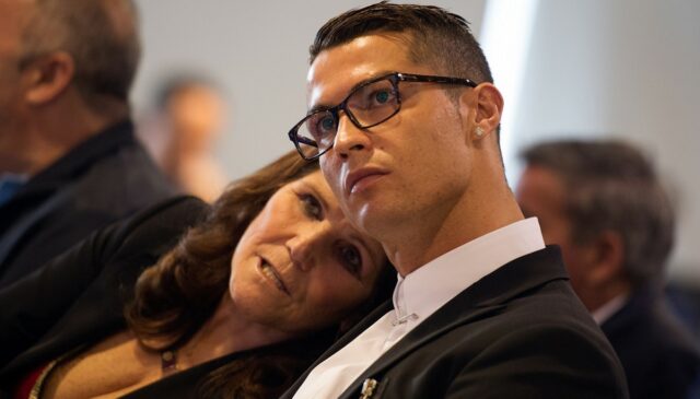 Cristiano Ronaldo e la mamma