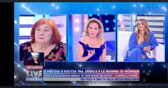 scontro tra jessica mazzoli e la mamma di morgan