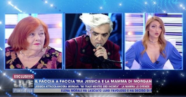 scontro tra jessica mazzoli e la mamma di morgan