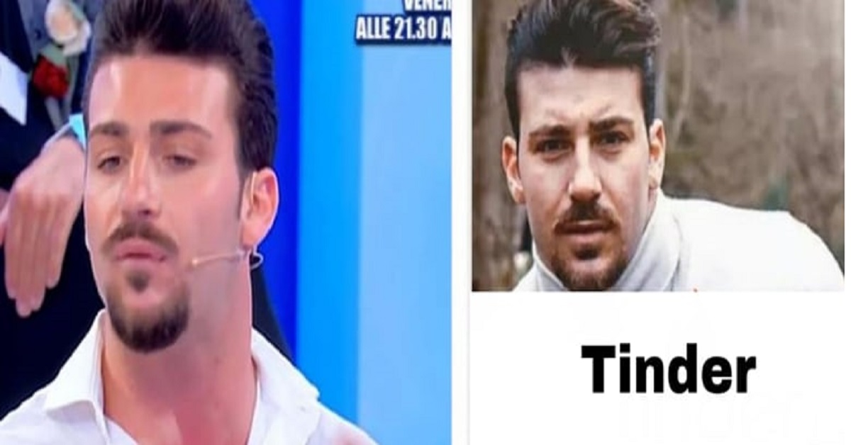 Uomini e Donne, Sirius è iscritto a Tinder, app di incontri