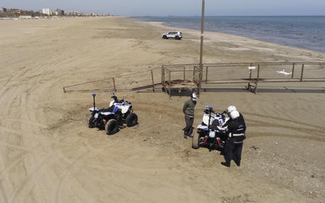 spiaggia coronavirus