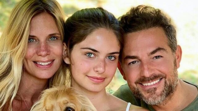 Daniele Bossari, Filippa Lagerback e la figlia