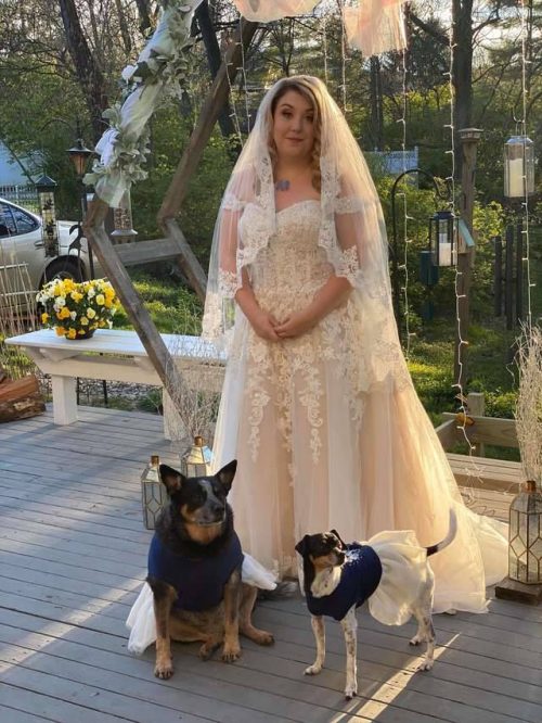 La sposa con le damigelle