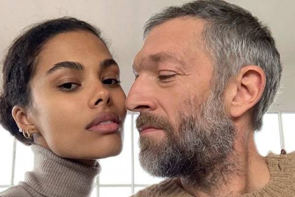 Vincent Cassel e Tina Kunakey