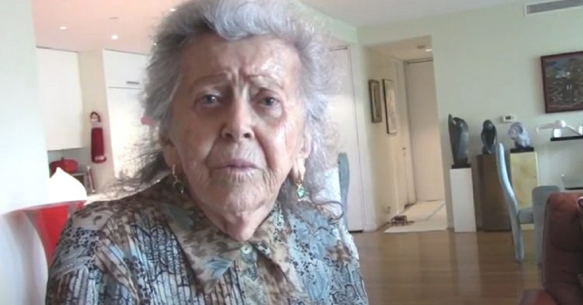 “Ho 90 anni e non sono pronta a morire”