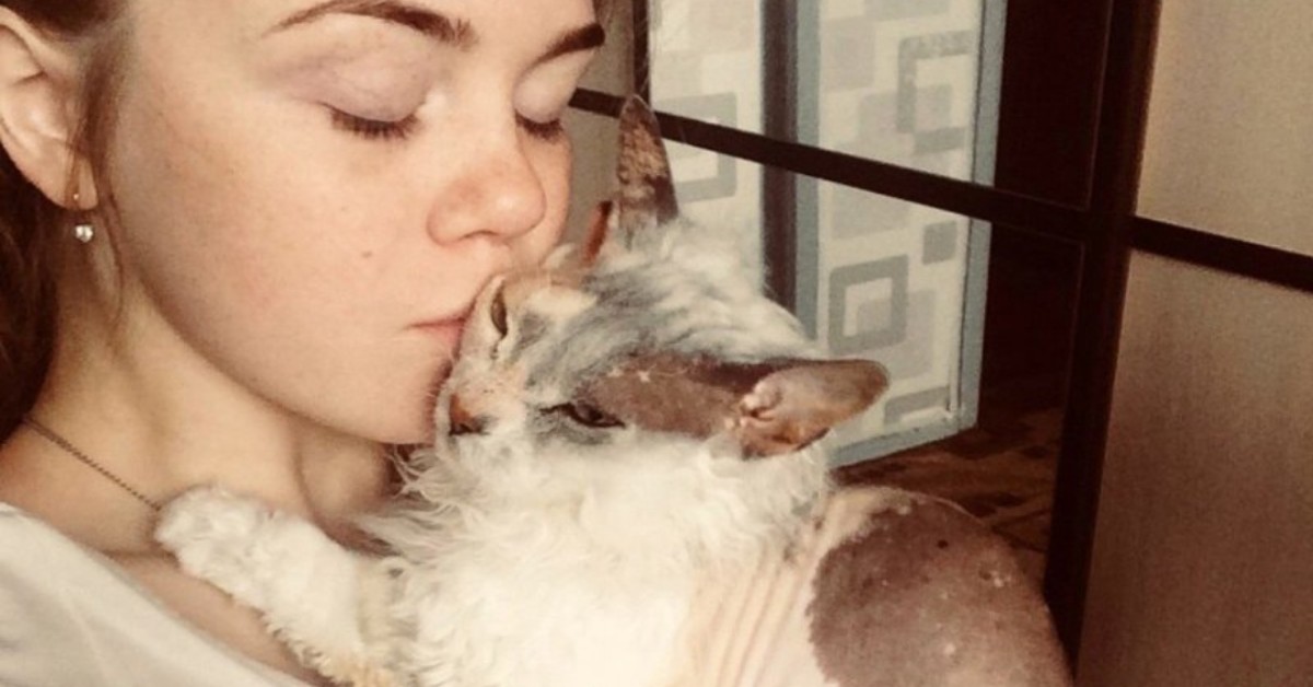 Adottano una gattina e la chiamano Simina: con il tempo il suo aspetto diventa strano