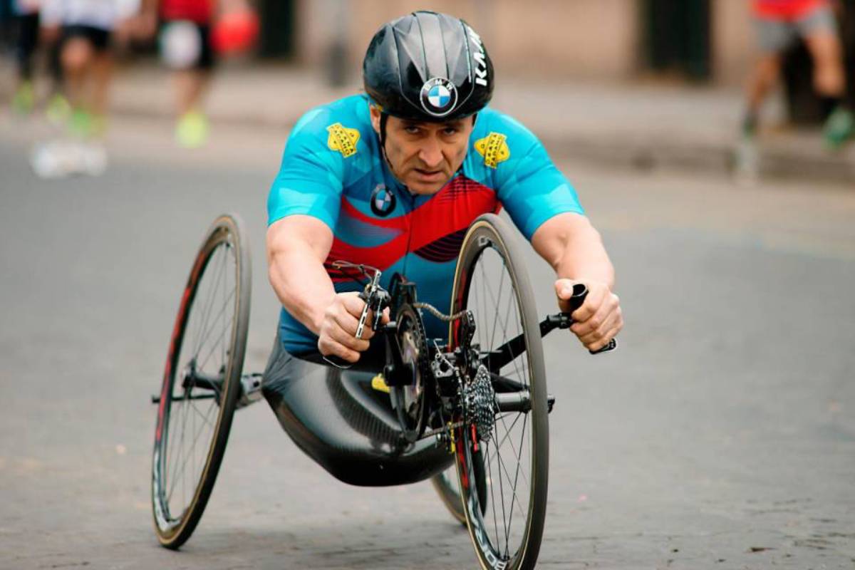 Alex Zanardi handbike